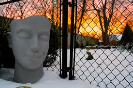 Do you bring yard art inside in winter?