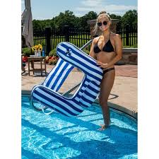 Maybe you would like to learn more about one of these? Top Product Reviews For Sunchaser Padded Floating Pool Lounger Navy Blue Stripes 4771445 Overstock