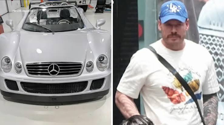 Ryan Wedding: FBI seizes $13 million Mercedes CLK-GTR Roadster connected to former Olympian turned alleged drug kingpin - ABC7 Los Angeles