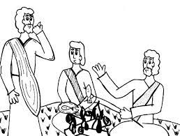 The really big book of bible story coloring pages jesus cooks breakfast on the beach. Pin On Disciples Coloring Pages