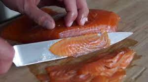 Cold Smoked Salmon Nova Lox Recipe Youtube