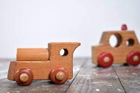 The Wooden Toy Company Toy Cars Set Of 4 Vintage Image 1 Wooden Toys Toys Childrens Toy