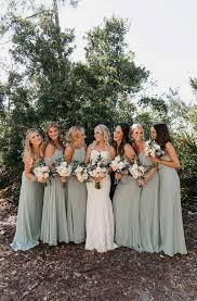 22 Fabulous Sage Wedding Ideas In 2020 Sage Bridesmaid Dresses Sage Green Bridesmaid Dress Green Bridesmaid Dresses
