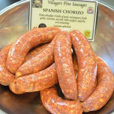 To it they add a special marinade made from black pepper, salt, a mix of other spices, garlic and white wine. Spanish Chorizo Gluten Free English Sausages