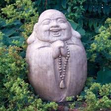 Large Garden Sculpture Praying Chinese Buddha Statue Ebay Buddha Garden Buddha Statue Buddha