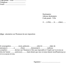 Check spelling or type a new query. Exemple D Attestation Sur L Honneur Pour Tribunal Le Meilleur Exemple