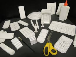 Printamodel Com White Card Model Set Design Set Construction Drama Printamodel Set Design Theatre Stage Set Design Design