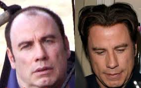 Celebrities With Worst And Major Hair And Wig Fails Lively Pals John Travolta Wig Fake Hair Celebrity Wigs