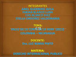 La estrategia colombiana de retirarse del pacto de bogotá para salirse de la competencia de la cij no en noviembre del 2012 el alto tribunal de la onu había remodelado la frontera marítima entre ambos. Fallo De La Corte De La Haya 2012 Colombia Nicaragua