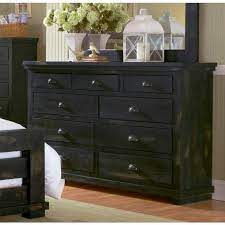 Bedroom set with bed storage by roundhill furniture. Willow Drawer Dresser Distressed Black Progressive Furniture 3 Reviews Furniture Cart