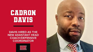 Cadron Davis named new assistant head coach/defensive coordinator