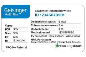 Please check your policy for the correct name. A New Look For Member Id Cards
