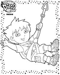 Click on the coloring page to open in a new window and print. Free Printable Diego Coloring Pages For Kids