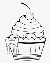 Tracing worksheet with cute halloween cupcake. Birthday Cupcake Coloring Page Cute Cupcake Coloring Pages Hd Png Download Transparent Png Image Pngitem