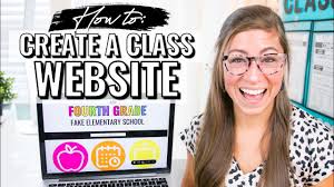 How To Create A Class Website For Teachers Google Sites Tutorial In 2020 Digital Learning Classroom Google Sites Online Classroom