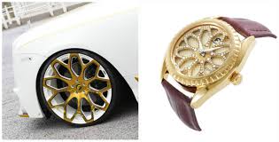 Daftar isi warna gold membuat jam tangan terlihat lebih mewah yang harus diperhatikan dalam memilih jam tangan pria warna gold dikombinasikan dengan jam tangan berdesain unik dan elegan, jam tangan warna gold mampu. Forgiato Watches Have Gold Case And Crystal Encrusted Spinners Autoevolution