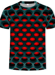 Men S Casual Daily Plus Size Street Chic Exaggerated T Shirt Color Block 3d Print Round Neck P Mens Cotton T Shirts Colorful Shirts Cheap Mens Clothing