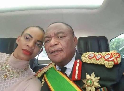 General Mkhwanazi and his wife ❤️ This woman is blessed to have such a gentleman 🙏🏽 #TiniPremiere