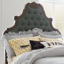 Black And White Striped Headboard Queen The Emily Meritt Parisian Headboard Upholstered Headboard Affordable Bedding Sets Room Paint Designs