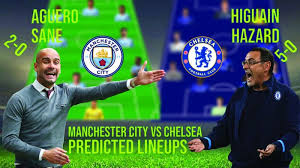 You are watching manchester city vs chelsea fc game in hd directly from the etihad stadium, manchester, england, streaming live for your computer, mobile and tablets. Chelsea Vs Man City Premier League Predicted Lineup