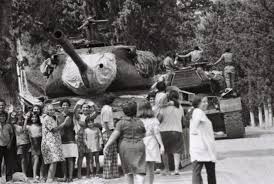 Tarihbelgeseli) kıbrıs barış harekatında beş parmak dağlarında kalan tank. Memurlar Net Kibris Baris Harekati Nin Tarihi Goruntuleri