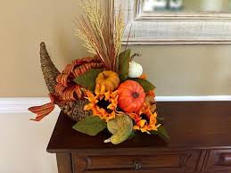 On Sale Thanksgiving Cornucopia Centerpiece Pumpkin Centerpiece Thanksgiv Thanksgiving Floral Arrangements Pumpkin Floral Arrangements Fall Floral Centerpieces