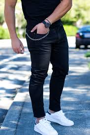 Black And White Fashion Men Black On Black With Sneakers Men S Outfit Royal Fashionist Sneakers Outfit Men Mens Street Style Mens Outfits