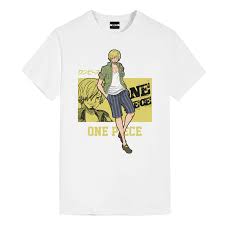 Great selection of anime clothing at affordable prices! Vinsmoke Sanji Tee Shirt One Piece Plus Size Anime Clothes Wishiny
