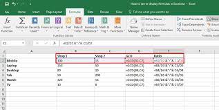 Maybe you would like to learn more about one of these? Quick Way To Display Show Formulas In Excel Show Formula In Excel