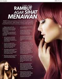 Atasi dengan 8 cara ini! Cara Jaga Rambut Agar Sihat Menawan Klik
