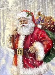 Us Seller 40x30cm Vintage Inspired Santa Clause Father Christmas Toys Diamond Painting Kit Round Drills Full Drill Fast S H In 2020 Christmas Scenes Christmas Paintings Vintage Christmas Cards