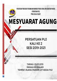 Permohonan geran prihatin pks ini boleh dibuat bermula pada 1 oktober 2020 sehingga tutup permohonan pada hujung oktober nanti. Buku Program Mesyuarat Agung Persatuan Puj Yang Ke 2 Sesi 2019 2021 Flip Ebook Pages 1 27 Anyflip Anyflip