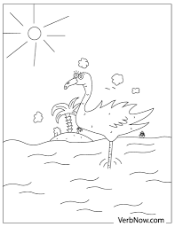 Grab your pinks and reds and get to work on these 10 free drawings. Free Flamingo Coloring Pages For Download Pdf Verbnow