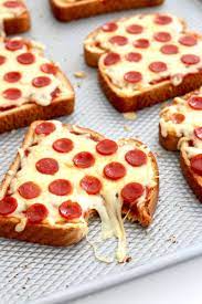 Pizza Toast The Bakermama Recipes Snack Recipes Quick Snacks
