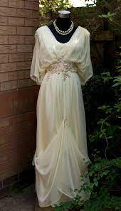 Alternative grüne hochzeitskleid für titanic, irgendwo in der zeit ereignis. Creme Edwardian Hochzeitskleid Downton Abbey Steampunk Etsy