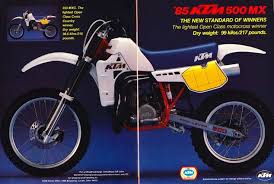 Ktm 500cc 1985 Ktm Motocross Ktm Motocross