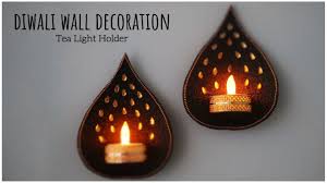 Tea Light Candles Holder Diwali Decoration Ideas Diya Decoration Ideas Christmas Decoratio In 2020 Diy Tea Light Candle Holders Tea Lights Diy Diwali Decorations