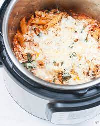 #chicken #instantpot #chickenparm #instantpotchicken #budgetmeals… Instant Pot Chicken Parmesan Pasta Pressure Cooked Chicken Casserole