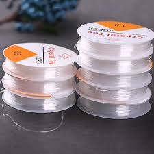 Diy Kristal Strec Kordon Elastik Cizgi 0 7 0 5mm 0 8 1 0 Mm Taki Saatler Goruntuler Ile Kristal Boncuk Taki Yapimi