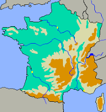Quelques cartes de france à compléter, à imprimer, à modifier… Carte Interactive Fleuves Et Montagnes De France Geographie Montagnes Fleuves Francais