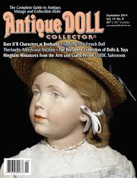 September 2014 by Antique Doll Collector magazine