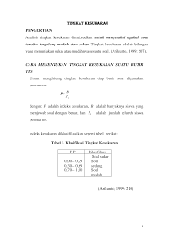 Maybe you would like to learn more about one of these? Http File Upi Edu Direktori Fpmipa Jur Pend Fisika Ika Mustika Sari Evaluasi Pendidikan Bahan Ajar 28minggu Ke 13 29 Analisis Instrumen 28tk Dp Analisis Pengecoh 29 Pdf