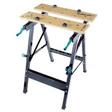 Masa De Lucru Mobila Wolfcraft 800 Mm Portable Workbench Workbench Workbench Table