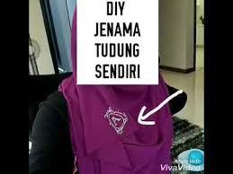 Untuk order, sila email atau sms saya Diy Jenama Tudung Sendiri Youtube