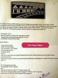 Pedoman penerapan sistem manajemen k3 (kesehatan dan keselamatan kerja) pt. Lowongan Gudang Lazada