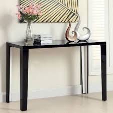 Dunlap Solid Wood Console Table Wood Sofa Table Furniture Of America Wood Console Table