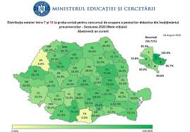 Titularizare 2017 în curs de actualizare. Rezultate Titularizare 2020 Harta Notelor De 10 Stiriedu
