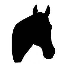 Amazon Com Horse Head Silhouette 64 24 Removable Wall Graphic Wall Decor Stickers Everything Else Horse Silhouette Animal Silhouette Horse Stencil