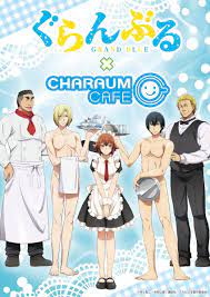 Grand Blue Maid Cafe What In The World Is This Xd Blue Anime Grands Anime