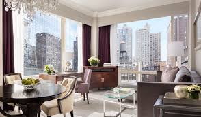 This 675 square foot suite features a master bedroom with king bed and flat screen tv, separate living room with queen sleeper sofa, flat screen tv, and gas fireplace, full size kitchen, dining the suites location in the pointe hotel gives you access to the indoor pool, hot tub, fitness room and game room. Manhattan Hotel Executive Suites Nyc Trump Central Park Suites